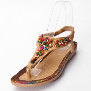 Women Bohemian Beads Sandals